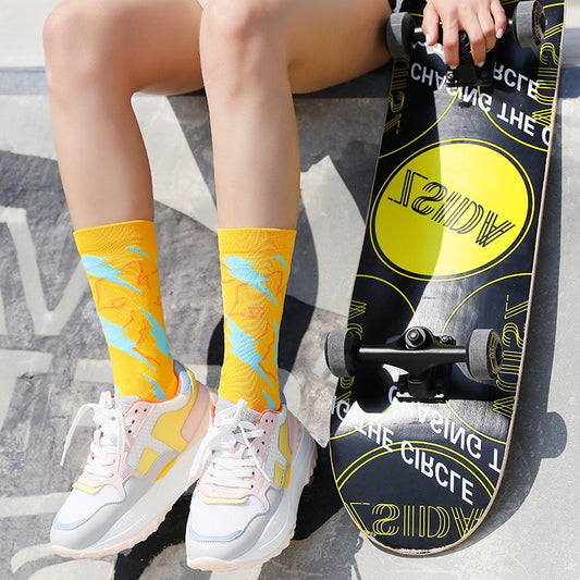 Knee-high Skateboard Socks