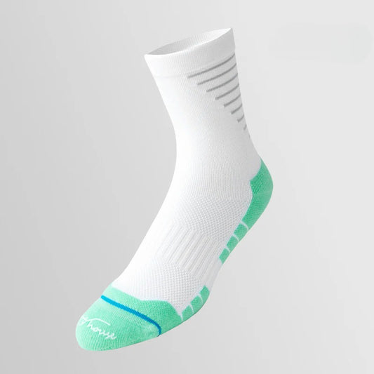 Bala socks Men's Medium Tube Light and Breathable Quick-Drying Cycling Socks Towel Bottom Sports Socks