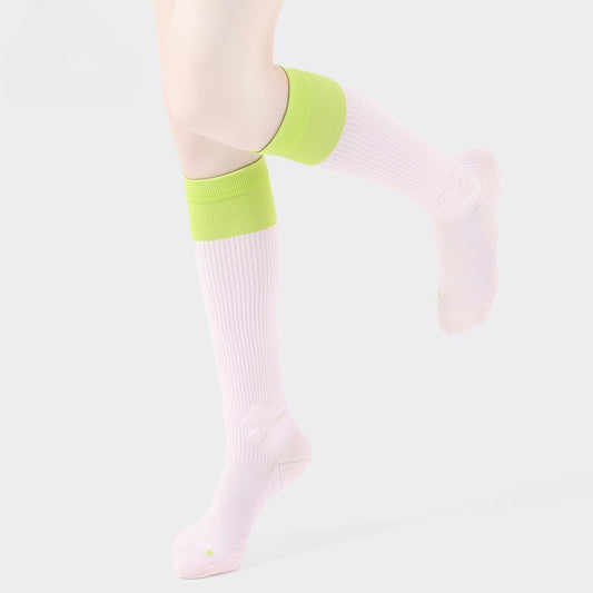 Bala socks women's high tube pressure socks Maillard color non-slip breathable quick-drying running jumping sports socks