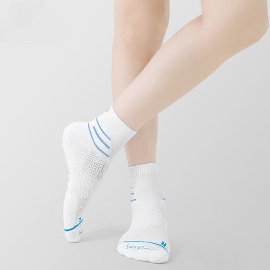 Bala socks  men's medium tube fitness socks towel bottom breathable sweat-absorbing sports socks