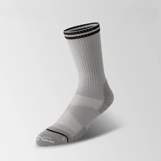 Bala socks Men's Medium Tube Sports Trendy Socks Versatile Daily Street Solid Color Casual Socks