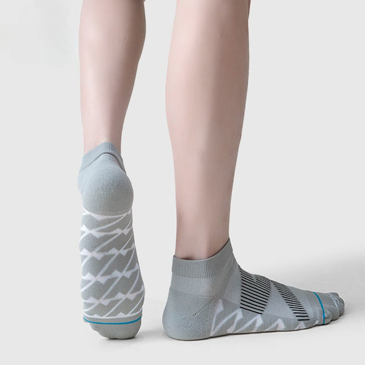 Bala socks men's spring and summer short tube light and breathable running socks towel bottom sports socks
