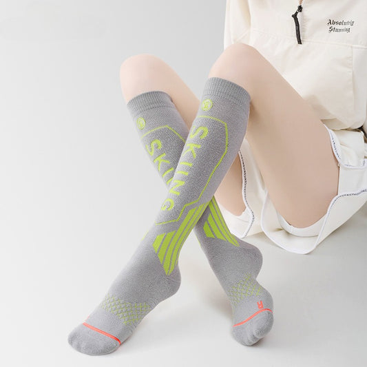 Merino wool ski socks