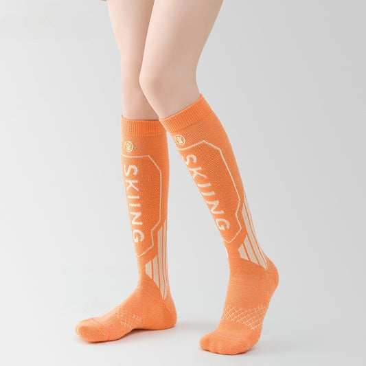 Merino wool ski socks